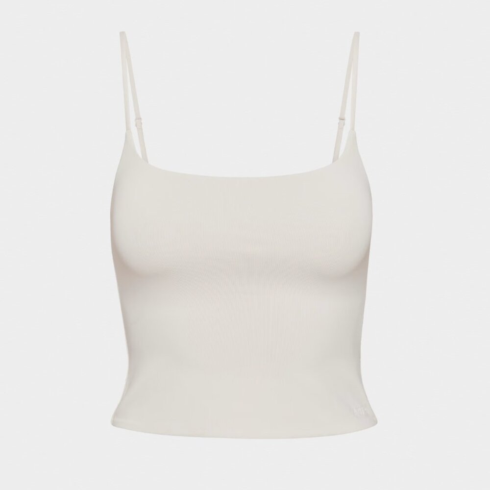 Aritzia Cream Camisole Crop Top